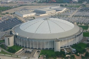 The Astrodome - got there early!